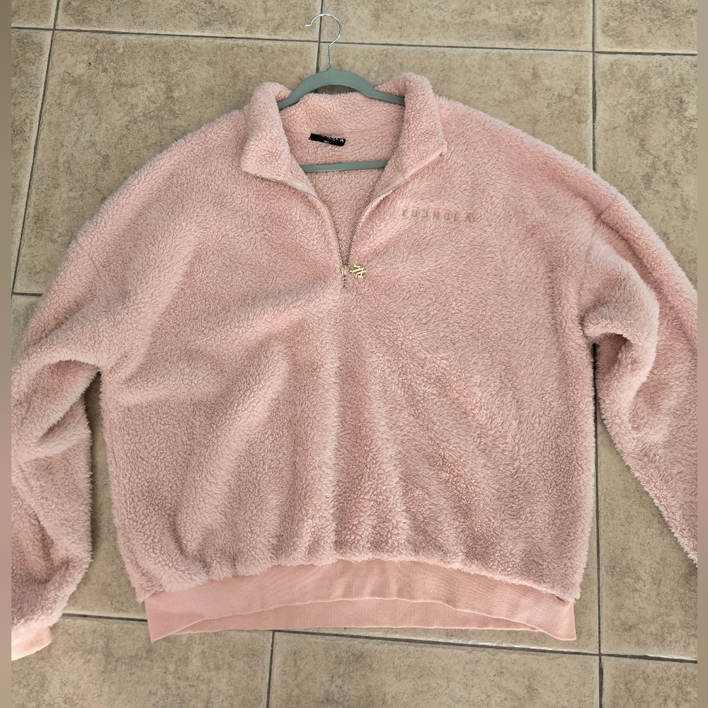 YoungLA 1/4 Zip Sherpa Fleece